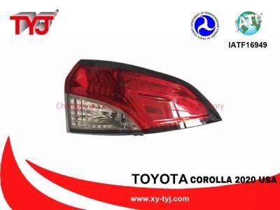 Wholesale Auto Body Part LED Bulb Auto Accessories Car LED Headlight Corolla 2020 USA Se/Xse Tail Lamp Outer