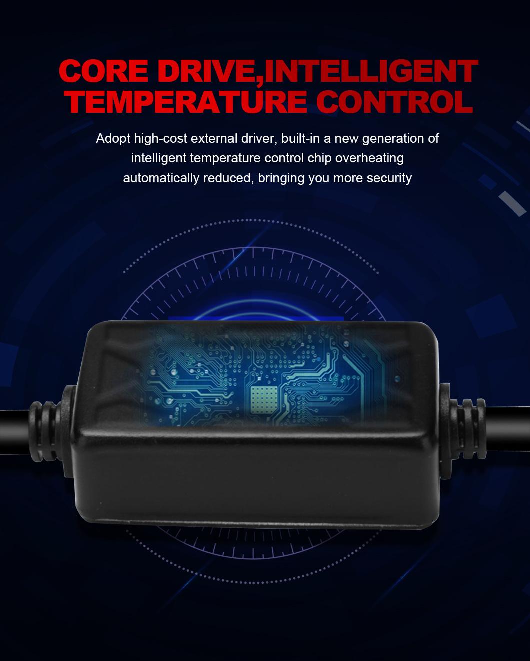 High Quality Waterproof 40W Car Auto LED Light Bulbs Head Lamp H7 LED Headlight