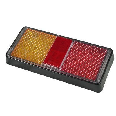 Manufacturer High Quality 10-30V Rectangle LED Trailer Truck Turn Stop Tail Reflector Combination Rear Lights