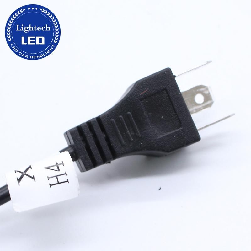 Fanless X3 LED Headlight 3color H7 H1 H11 Psx26 Double Beam LED Light Bulb