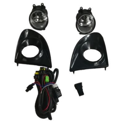 Auto Fog Lamp Set for Toyota Corolla Axio Filder 2012-2016 Fog Light Kit Black