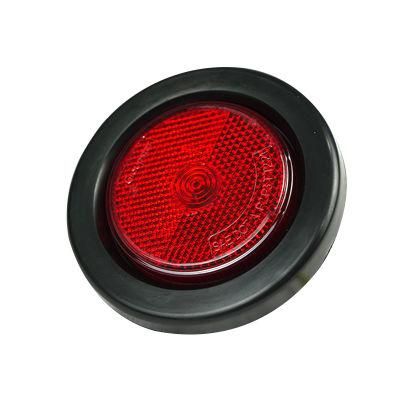 Auto LED Truck Trailer Amber Red Round LED Side Marker Clearance Lights signal Position Lamps