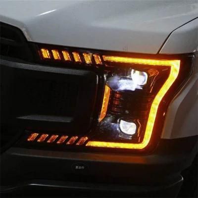 4X4 Auto Car Spare Parts Car Head Light Lamp for F150 2018 2019 2020