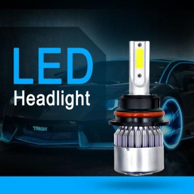 Wholesale Car Light Cheap 9007 Hb5 C6 LED Auto Headlight Kit Two Sides 72W 8000lm