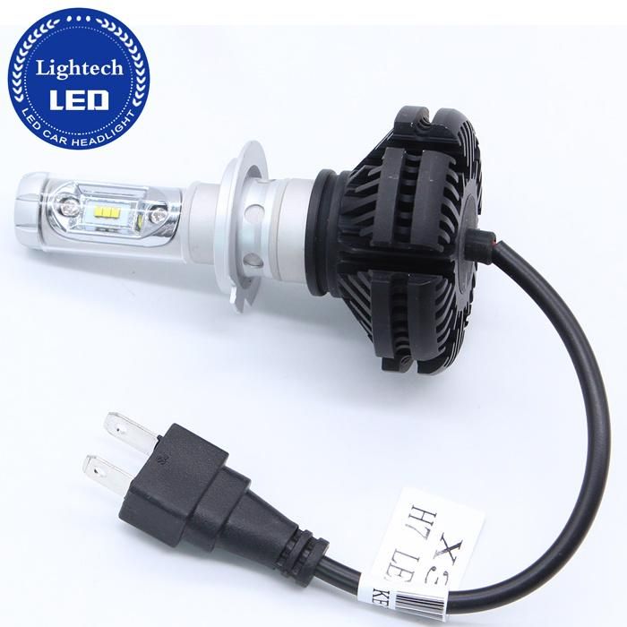 High Power Zes Chip Car Automobile Head Lights Monocycle LED Auto Superior Quality X3 LED Headlight Bulbs