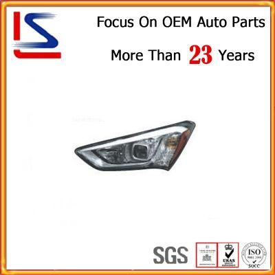 Auto Mobile Lamp for Santa Fe Head Lamp 2013 LED Headlight Car Light 92101-2W100 92102-2W100