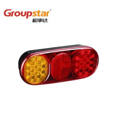 Manufacturer LED Commercial Lighting Turn Stop Trailer Truck Tail Lights Combination Rear Lamps Tail Light