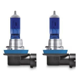 H11 12V 55W Pgj19-2 Auto Lamps Cool Blue Boost Halogen Headlight Fog Lights Turn Signal Bulbs for Car Bus and Truck