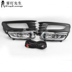 Car Front Bumper Fog Lamp Assembly Kit for VW Vento 2017 2018 12V Halogen Fog Light with Cover Accessories Kit