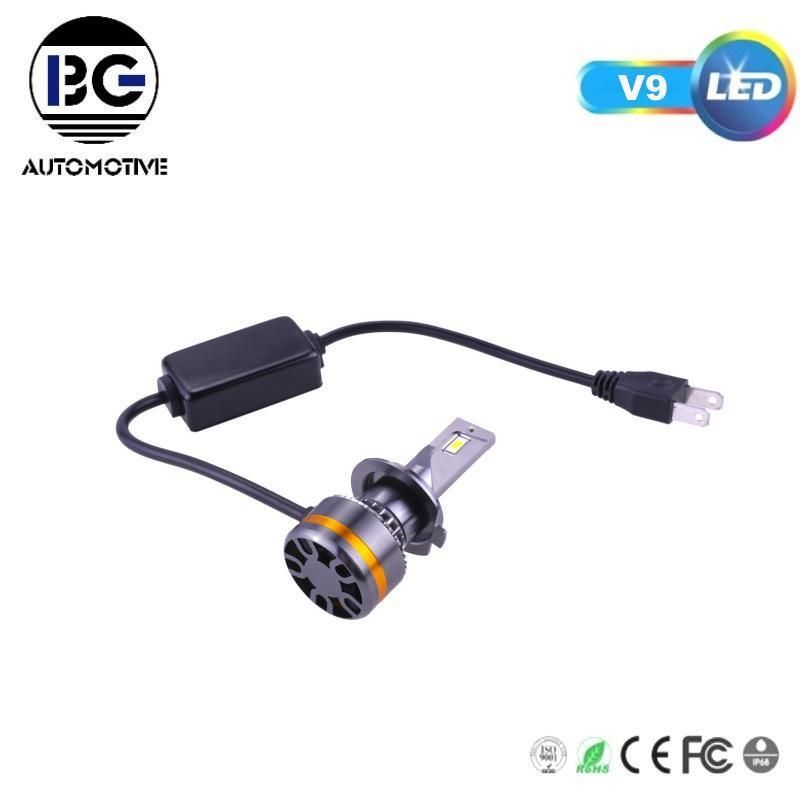 LED Light V9 Car Auto Headlight Light Bulb Car LED High Quality H4 LED Auto Lamp H8 Headlight