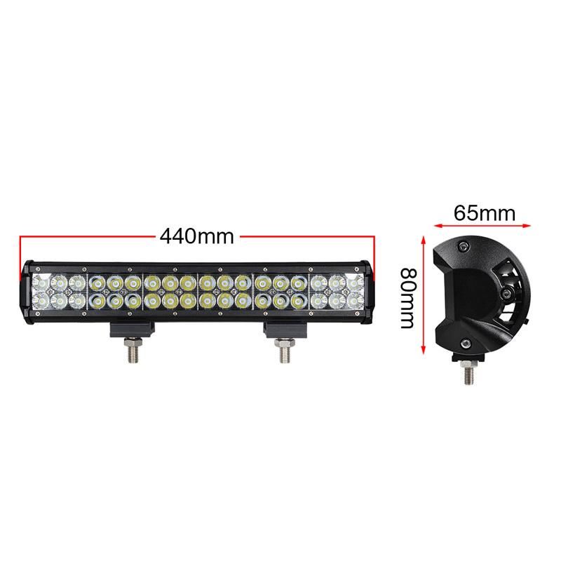 LED Lightbar Accessory 108W Flood Spot LED Light Bar