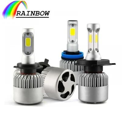 Hot Sell 6000K 2200-6000lm Super Bright H1 H4 H8 H11 9005 9006 LED Auto Globe/Bulbs/Headlight/Global/Lamps