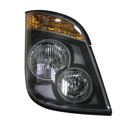 Auto Accessories Korea Bus Body Spare Parts Black Head Light for Universe Thaco Samco Hc-B-1082-2