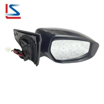 Wholesale Price Auto Mirror for Nissan Sylphy Sentra 2012 Door Mirror 5 Line Rearview Mirror