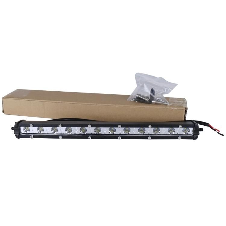 7 13 20 Inch Super Slim LED Light Bar for Jeep Truck ATV Tracto Flood Spot Beam 12V 24V 36W 72W 90W LED Work Light Bar