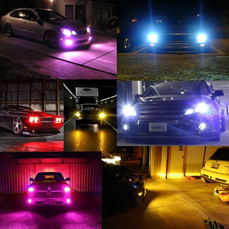 High Quality 12V 40W APP Control Bluetooth 7 Colors RGB LED Headlight Bulb H4 H7 H11 LED Car Light