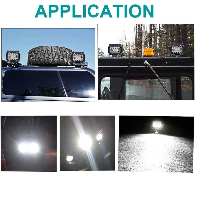 Driving Offroad Light Bar Boat Car Tractor 4X4 SUV ATV 12V 24V 4inch Bar LED 60W LED Work Light Bar