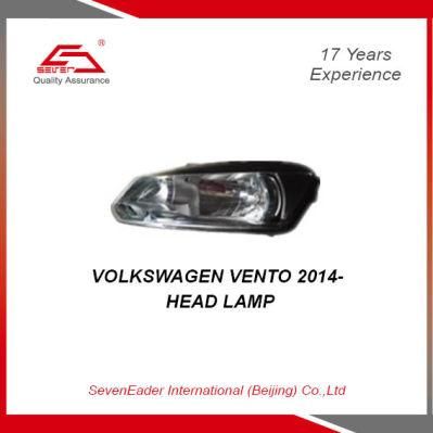 Car Accessories Auto Head Lamp Light for Volkswagen Vento 2014-