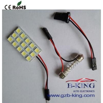 T10 5050 Small 15 SMD LED Panel Light