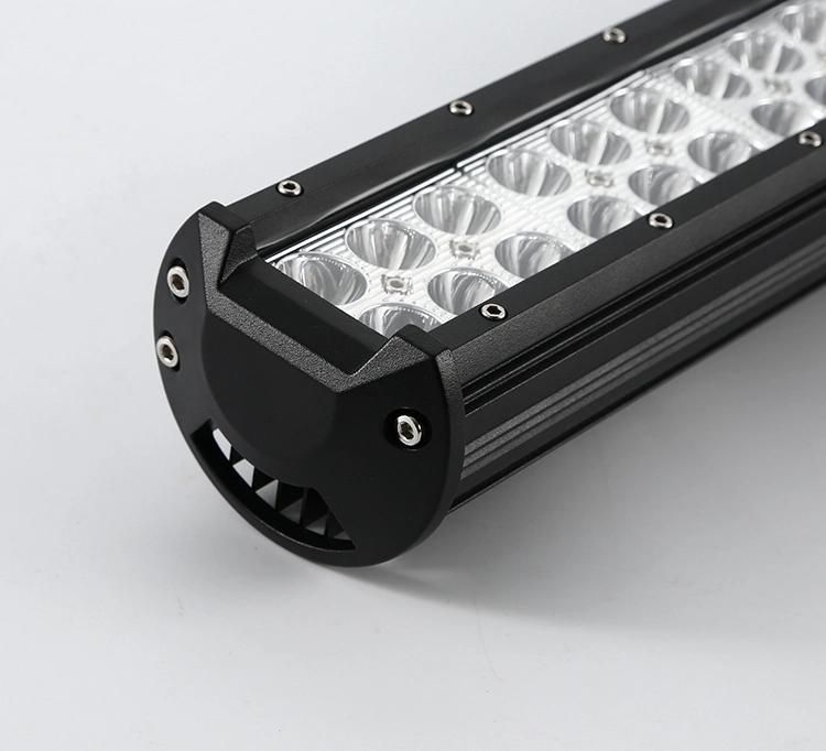 126W 12V Double Rows Hot Sale Offroad Driving Lamp Straight Combo LED Light Bar