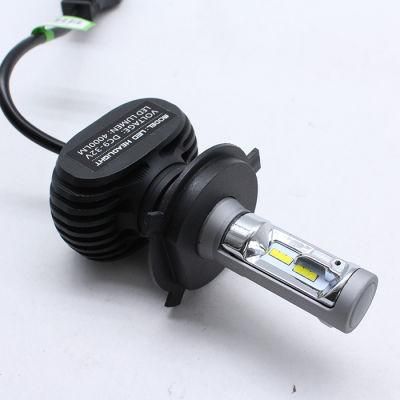 2018 Newest Product S1 Import Chip H4 9004 9007 H13 H7 Car 8000lm LED Headlight Bulbs