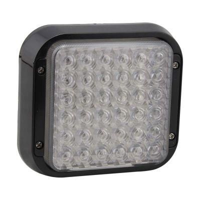Square Red Universal Jumbo Truck Trailer Tail Light LED Stop Lamp for Truck Auto Light