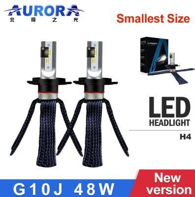 Aurora Wholesale Auto Jk Wrangler Motorcycle H11 H4 H7 LED Projector Car Headlight Kit LED Headlight Bulb