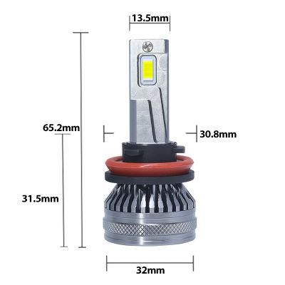 M8 PRO Hb3 9005 Hb4 9006 LED Canbus No Error Lamps 12V H8 H9 H11 Headlight Bulbs 11000lm H13 H16 9012 H1 H4 H7 Car Light