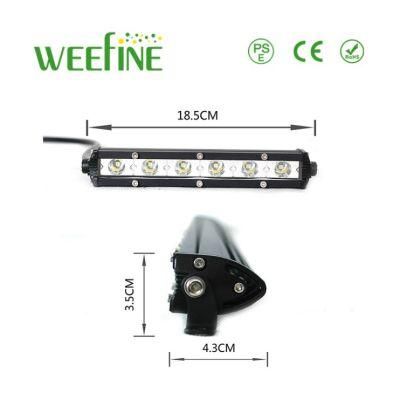 Good Quality 6D Driving Lamp LED Auxiliary Work Light Strip Aluminum for Car, Offroad, Automobile Trucks, Rowing Boats