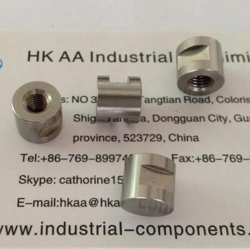 High Quality CNC Machining Stainless Steel Front Nut for Splined Eccentric Shaft