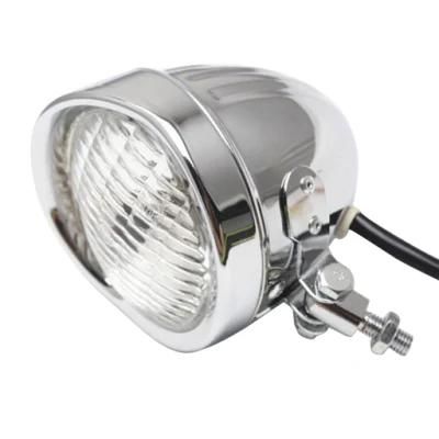 Motorcycle Headlight Lamp 4 Inch Clear Cover Headlamp Headlight