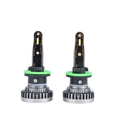 H7 H11 9005 9006 9012 LED Automotive Light 360 Car Fanless LED Headlight