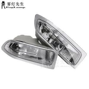 Left and Right Pair Fog Lights Lamps with Bulbs for Toyota Sienna 3.3L 2004-2005