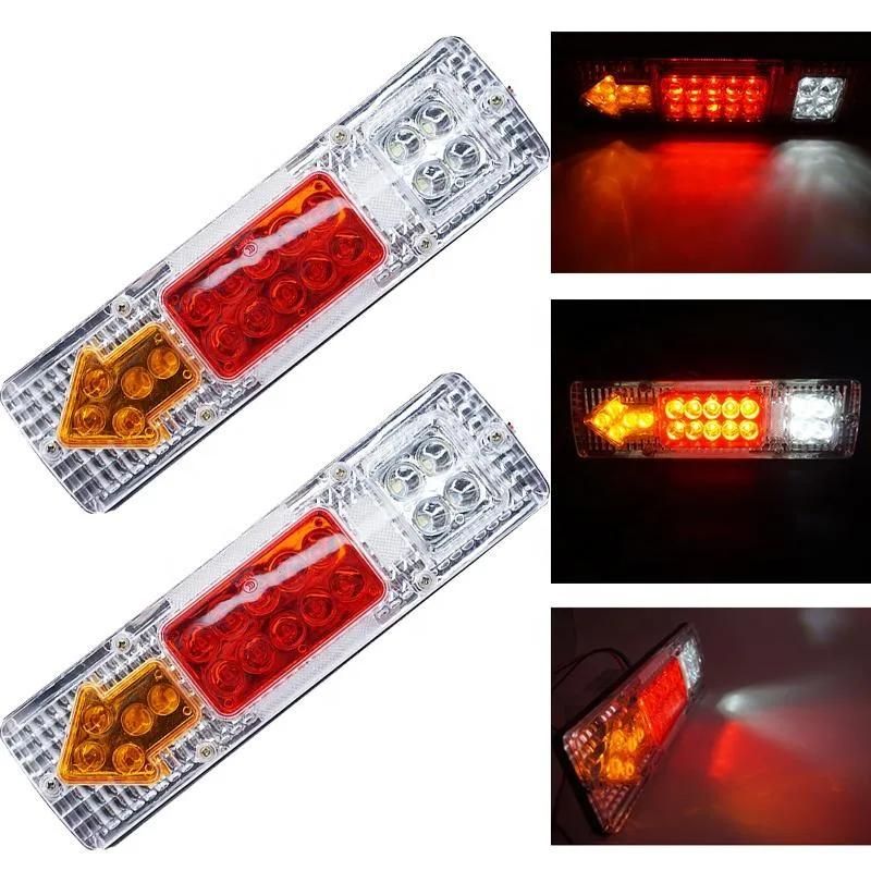 Indicator Lamp 12V 19LEDs Car Waterproof Steering Lamp High Brightness Rear Tail Light