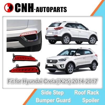 Car Parts Red Rear Bumper Light for Hyundai Creta 2014 2016 IX25 LED Back Reflector