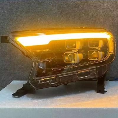 Car Full LED Headlamp Headlight Head Lamp Light for Ford Ranger T7 T8 Wildtrak Raptor Everest 2015-2021