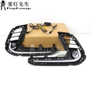 LED DRL Turn Indicator Signal Daytime Running Fog Lights Fit for Hyundai Elantra