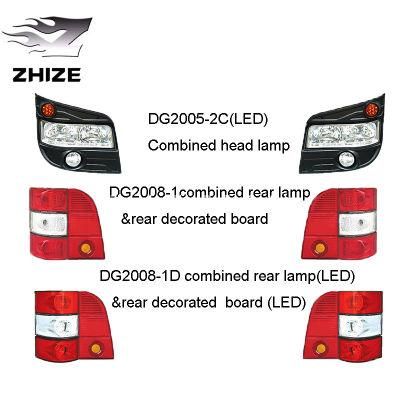 Original Parts Chongqing Hengtong City Bus Dg2005-2c Bus Combined Head Lamp for Donggang Lamps