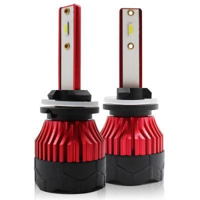 Hot Selling 2PCS K5 3000K 6000K 8000K LED Headlight H7 H4 H1 H11 9005 Auto Car Headlight Bulbs 12000lm 1860 Chips Auto Lamps