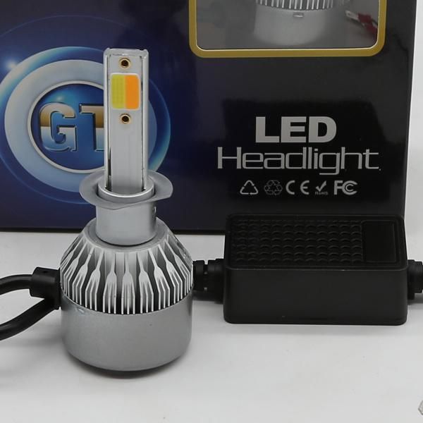 Wholesale 4300K 6000K Dual Color LED Headlights H4