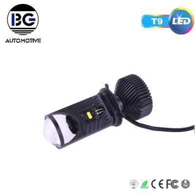 Hot Selling T9 LED Headlight 3570 Chip 60W 8000lm High Low Beam H4 H1 H3 H13 5202 Headlamp Driving Light for Cars