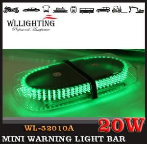 Small Type Magnetic Mount Green LED Mini Lightbar with Ce