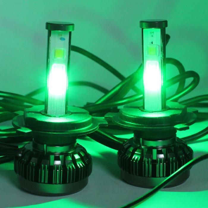 Factory Wholesale RGB LED Headlight H4