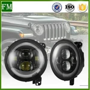 9 Inch LED Headlights High/Low Beam Day Running Lamp for Jeep Wrangler Jl