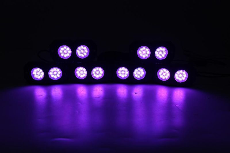 2019 New 6 Pods Bluetooth RGB LED Rock Light