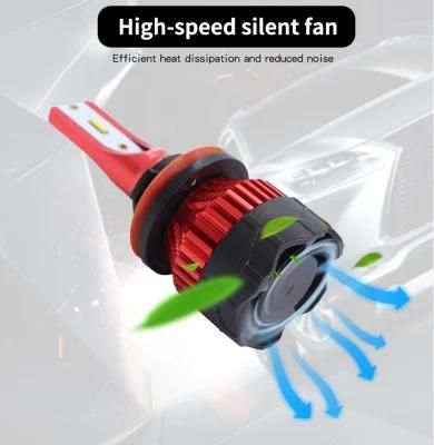 Super Bright K5 H4 H7 H11 Csp LED H1 880 LED Headlight Bulbs 9005 9006 H13 Headlight Auto Lights Auto LED Lamps 6000K