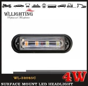 Tir 4 4W LED Lighthead Warning Lights for Emergency Vehicle