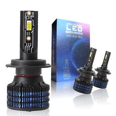 K20 Plus 43W H4 LED Headlight Bulbs H7 Car LED Headlight 8000lumen LED Headlight Bulbs 3570 Powerful Laser Chip