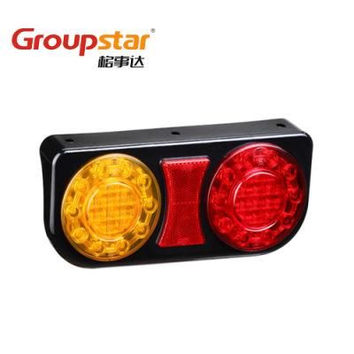 Adr 10-30V Indicator Turn Stop Signal Reflector Lights Jumbo Forklift Trailer Truck LED Rear Lamps Auto Parts