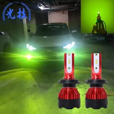 Hight Quality Fan Style Aluminium Shell K5 Lumon H4 H7 LED Headlight